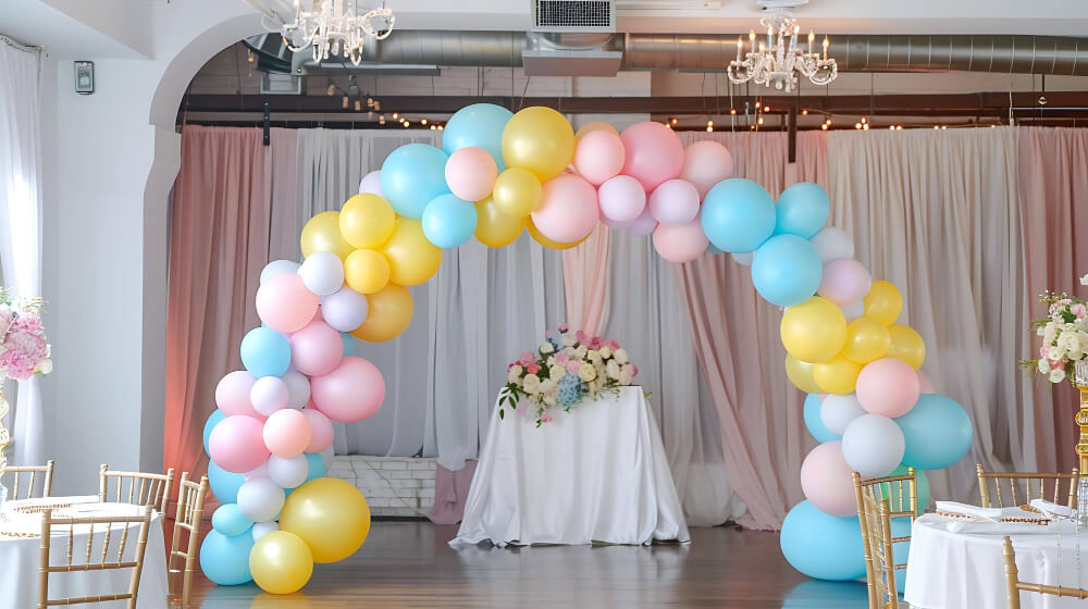 wedding entrance arch